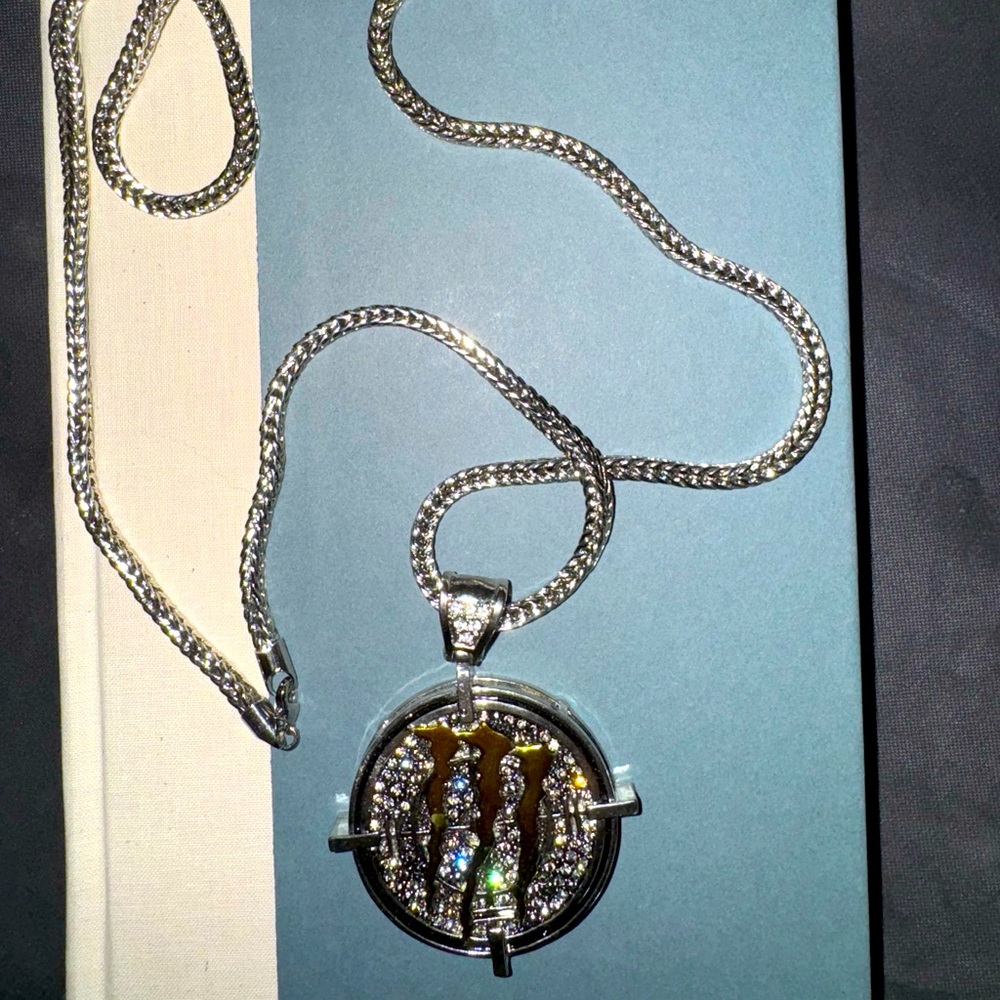 Monster energy necklace